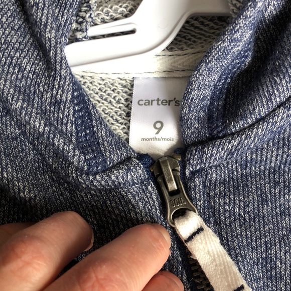 NWT Lot: Carter’s zip hoodie & George tshirt - Picture 3 of 7